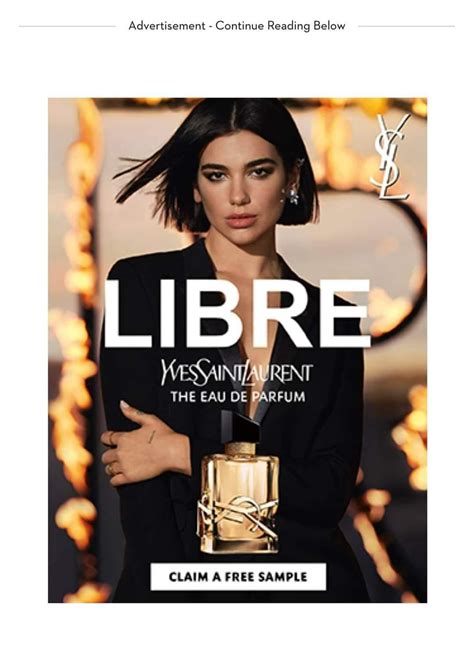 yves saint laurent libre free sample|ysl samples for free.